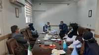 دستور آماده باش دکتر دانایی رئیس دانشگاه علوم پزشکی سمنان به گروه اطفال بیمارستان امیرالمومنین (ع) 