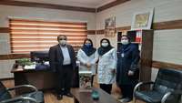 تبریک روز پزشک در بیمارستان امیرالمومنین (ع)