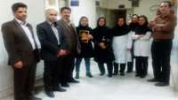 بازدید رئیس بیمارستان و مدیران ارشد از بخش رادیولوژی