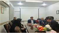 بازدید کارخایی مدیر کل روابط عمومی و اطلاع رسانی استانداری سمنان با همراهی جمعی از مدیران روابط عمومی ادارات شهرستان سمنان از مرکز آموزشی درمانی پژوهشی امیرالمومنین (ع) 