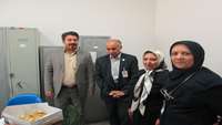 برگزاری مراسم تقدیر و تشکر از همکارخانم شاه حسینی مامای بازنشسته بیمارستان  امیرالمومنین (ع) 