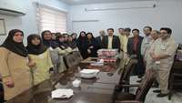 تجلیل از پرسنل خدمات مرکز همزمان با ١١ اردیبهشت روز جهانی کارگر 