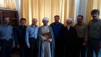 مراسم تودیع از امام جماعت مرکز حاجی آقا اشرف