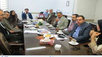 جلسه مشترک ریاست دانشکده پزشکی با پزشکان گروه اطفال