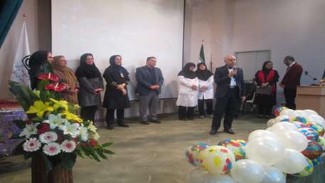  جشن روز پرستار در بیمارستان امیر سمنان