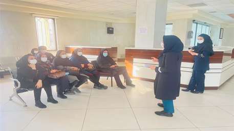  برگزاری راند آموزشی مشترک با موضوع آشنایی با انواع شوک در بیمارستان امیرالمومنین (ع)